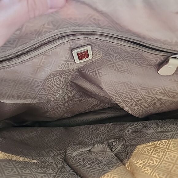 Relic Floral Canvas Floral Tote Bag Purse Zip Top Summer Hadley Fossil - Picture 13 of 13